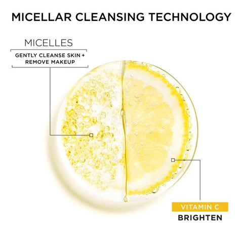 Garnier Micellar Cleansing Water With Vitamin C - 13.5oz
