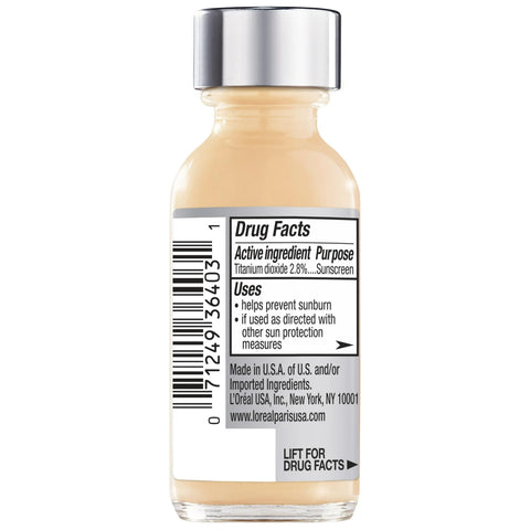 L'OREAL TRUE MATCH SUPER-BLENDABLE FOUNDATION MAKEUP - "W2.5"