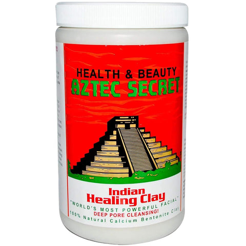 Aztec Secret Indian Healing Clay 2 lb – Deep Pore Cleansing Facial & Body Mask