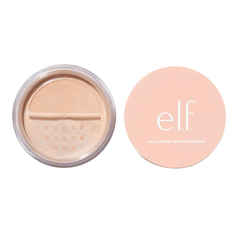 elf Halo Glow Silky Setting Powder - medium