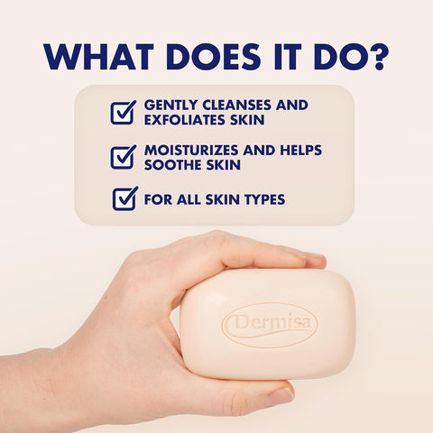 Dermisa Oatmeal Bar with Colloidal Oatmeal and Soothing Aloe Vera