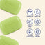 Dermisa Moisturizing Bar with Cocoa Butter, Coconut Oil and Shea Butter