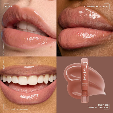NYX Jelly Job Full-Bodied High Shine Gloss - Toast N' Jelly
