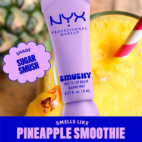 NYX Smushy Matte Lip Balm SMB01- Sugar Smush
