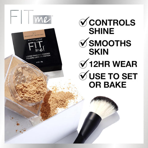 Maybelline Fit Me Loose Setting Powder - 15 Light