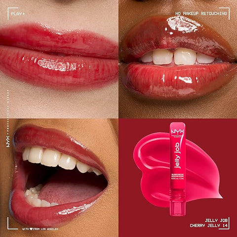 NYX Jelly Job Full-Bodied High Shine Gloss - Cherry Jelly