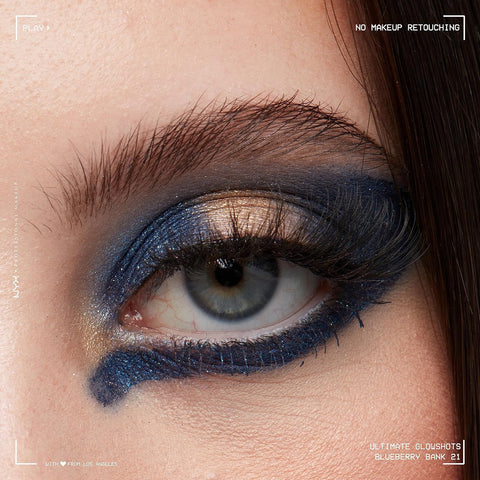 Nyx Ultimate Glow Shots Liquid Eyeshadow - Blueberry bank