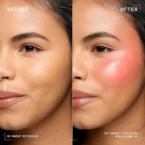 NYX PROFESSIONAL MAKEUP Fat Cheeks Liquid Blush - Peach Plunge