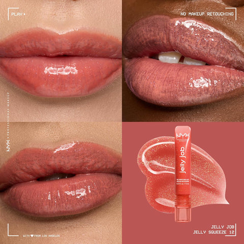 NYX Jelly Job Full-Bodied High Shine Gloss - Jelly Squeeze