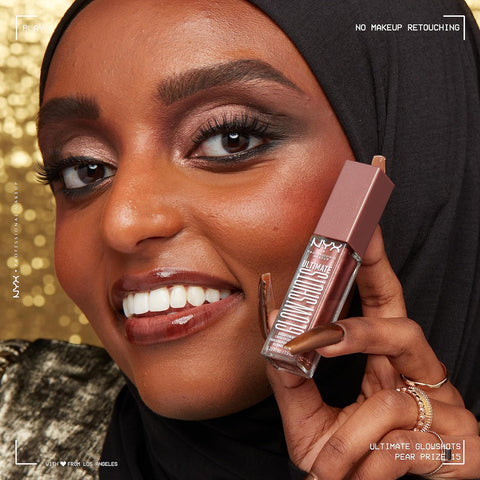 Nyx Ultimate Glow Shots Liquid Eyeshadow - Pear Prize