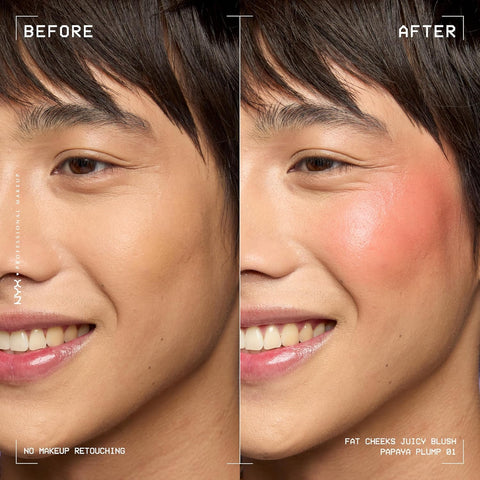 NYX PROFESSIONAL MAKEUP Fat Cheeks Liquid Blush - Papaya Plump