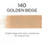 L'Oreal Paris Infallible 24H Fresh Wear Powder - 140 Golden Beige