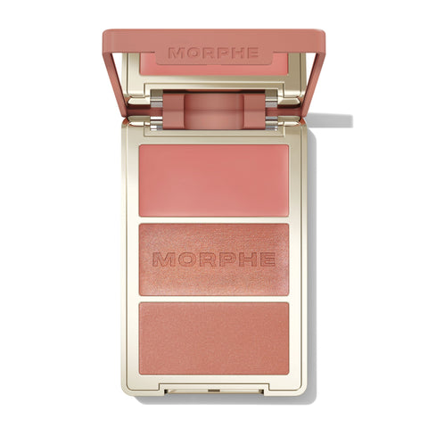 Morphe Cheek Thrills Multi-Finish Face Trio - After party
