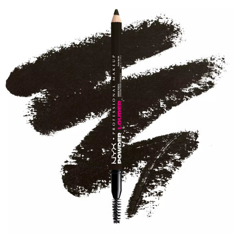 NYX Powder Louder Brow Pencil - Black
