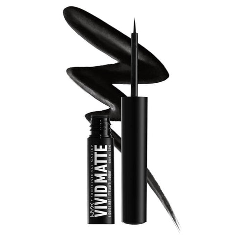 Nyx Vivid Matte Black Liquid Liner - Black
