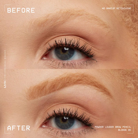 NYX Powder Louder Brow Pencil - Blonde