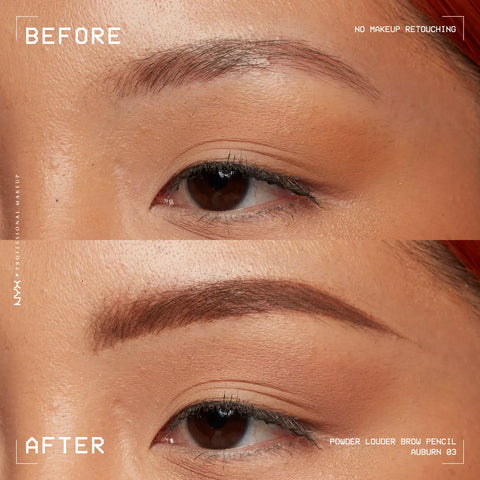 NYX Powder Louder Brow Pencil - Auburn