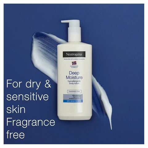 Neutrogena Norweigian Formula Body Lotion Deep Moisture Sensitive 400 ml