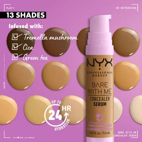 NYX Bare With Me Concealer Serum -Medium Golden