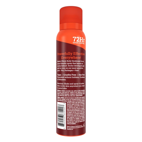 Mando Aluminum Free Spray Deodorant 3.6 Oz/ 102 g - Bourbon Leather