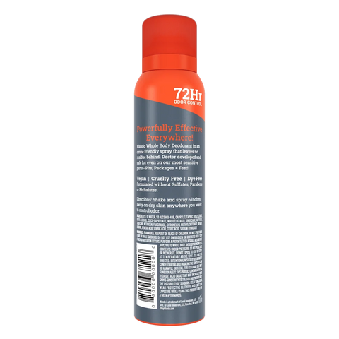 Mando Aluminum Free Spray Deodorant 3.6 Oz/ 102 g - Mt Fuji