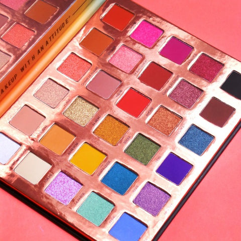 RUDE 30 EYESHADOWS PALETTE "C'EST LA VIE"