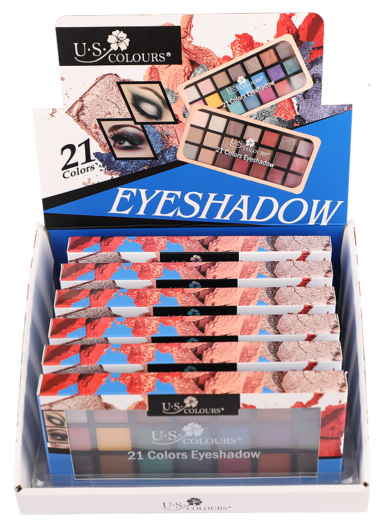 U.S. COLOURS EYESHADOWS PALETTE