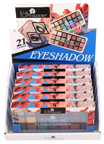 U.S. COLOURS EYESHADOWS PALETTE