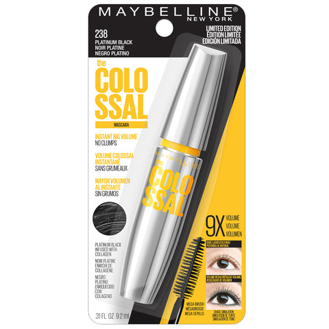 MAYBELLINE "THE COLOSSAL WASHABLE MASCARA INSTANT BIG VOLUME"