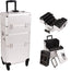 Large Silver 3 in 1 Makeup Travel Case