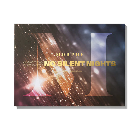 MORPHE 35XS NO SILENT NIGHTS ARTISTRY EYESHADOWS PALETTE