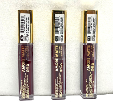 "MILANI AMORE SOFT MATTE LIP CREME "42 MAGNIFICENT"