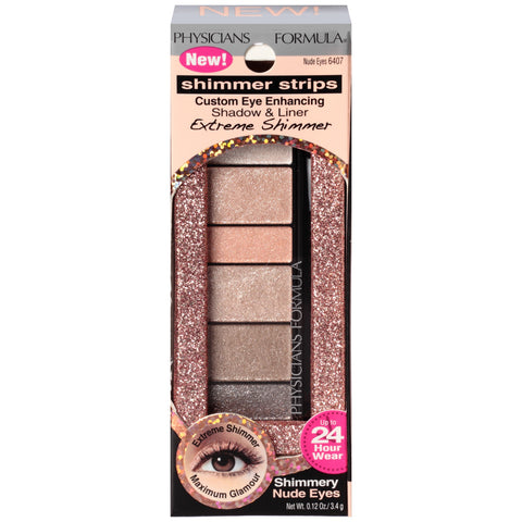 PHYSICIANS FORMULA "SHIMMER STRIPS CUSTOM EYE ENHANCING EXTREME SHIMMER SHADOW & LINER"