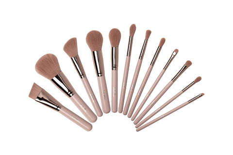 "BEBELLA COSMETICS "THE CLASSICS" 12PC BRUSH SET"