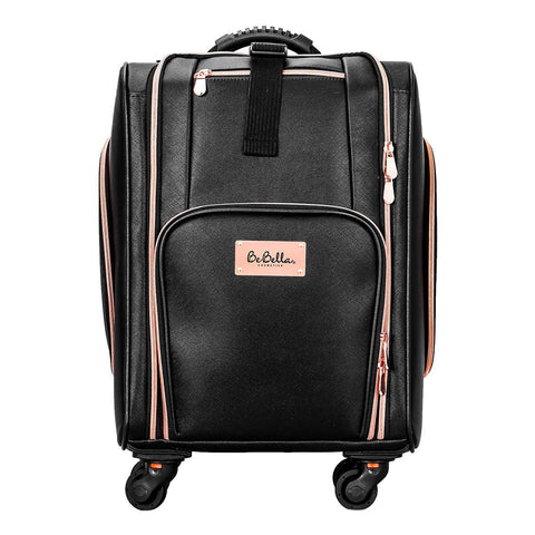 BE BELLA NYLON MAKEUP TROLLEY TRAVEL CASE