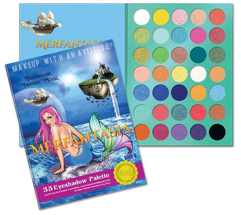 RUDE 35 EYESHADOWS PALETTE "MERFANTASIA - BOOK 8"