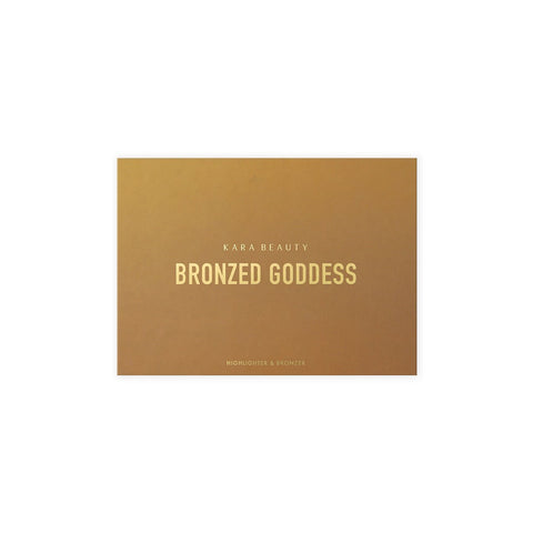 KARA BEAUTY HIGHLIGHTERS & BRONZERS PALETTE "BRONZED GODDESS"