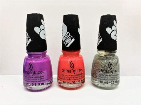 CHINA GLAZE ASSORTED NAIL POLISH