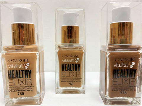 COVERGIRL VITALIST HEALTHY ELIXIR FOUNDATIONS
