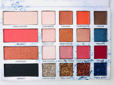 ELIZABETH COSMETICS EYESHADOWS PALETTE