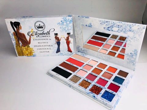 ELIZABETH COSMETICS EYESHADOWS PALETTE