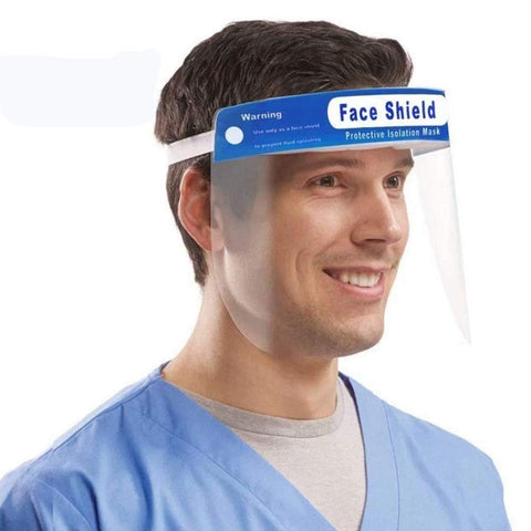 FULL COVERAGE SAFETY FACE SHIELDS