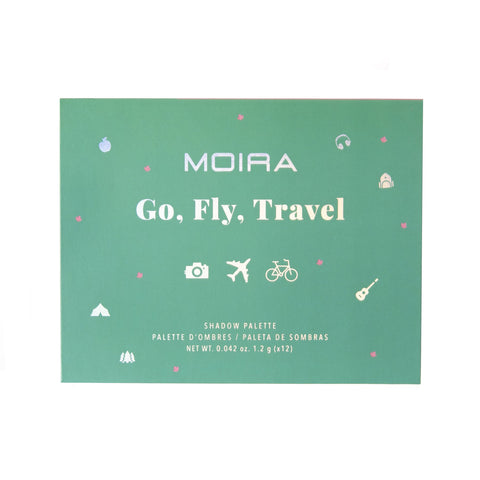 MOIRA EYESHADOWS PALETTE "GO, FLY, TRAVEL WEEKEND VIBES"