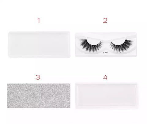 ASSORTED 3D MINK EYELASHES