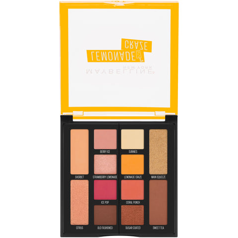 MAYBELLINE EYESHADOWS PALETTE "LEMONADE CRAZE"