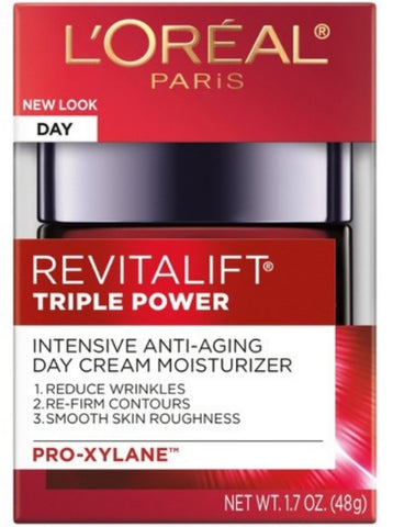 L'OREAL PARIS REVITALIFT TRIPLE POWER INTENSIVE ANTI-AGING DAY CREAM MOISTURIZER PRO-XYLANE