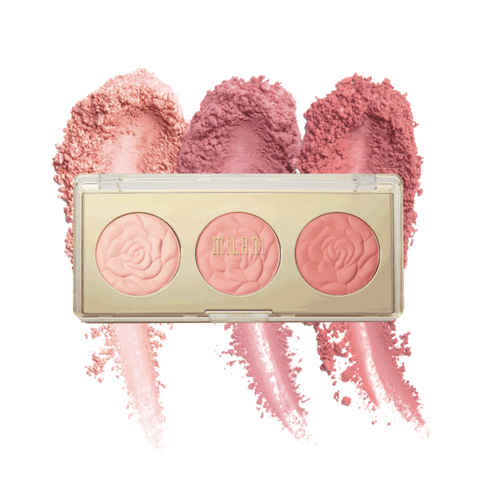 MILANI "ROSE BLUSH TRIO PALETTE"
