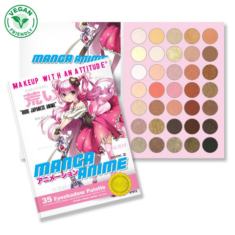RUDE 35 EYESHADOWS PALETTE "MANGA ANIME - BOOK 2"