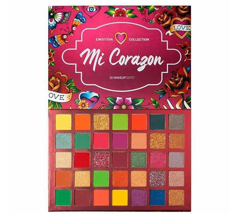 MAKEUP DEPOT EYESHADOWS PALETTE "MI CORAZON"