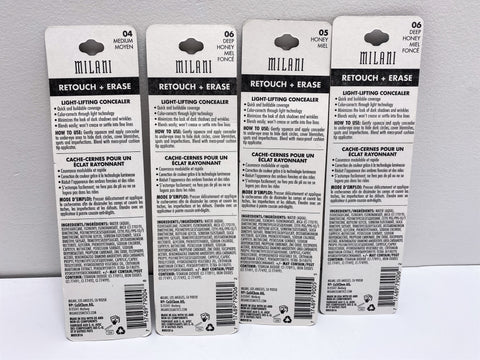 MILANI RETOUCH + ERASE LIGHT-LIFTING CONCEALER